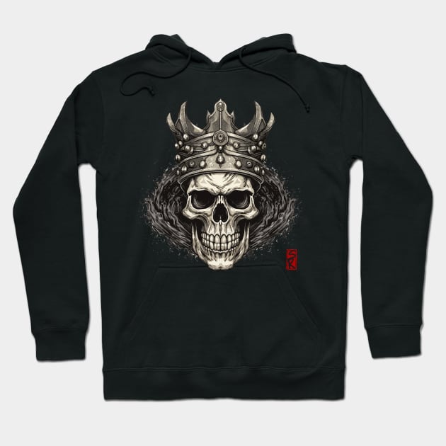 Skull king Hoodie by siriusreno